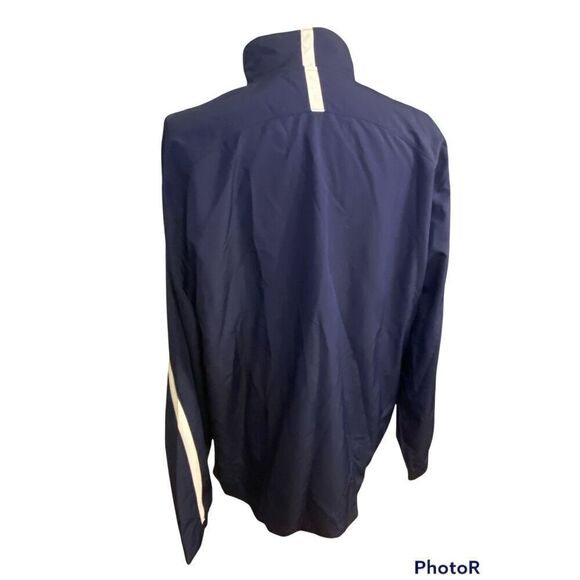 Atlanta Braves Under Armour Pullover Jacket 3/4 Zip Lightweight Packable XL - Picture 5 of 12